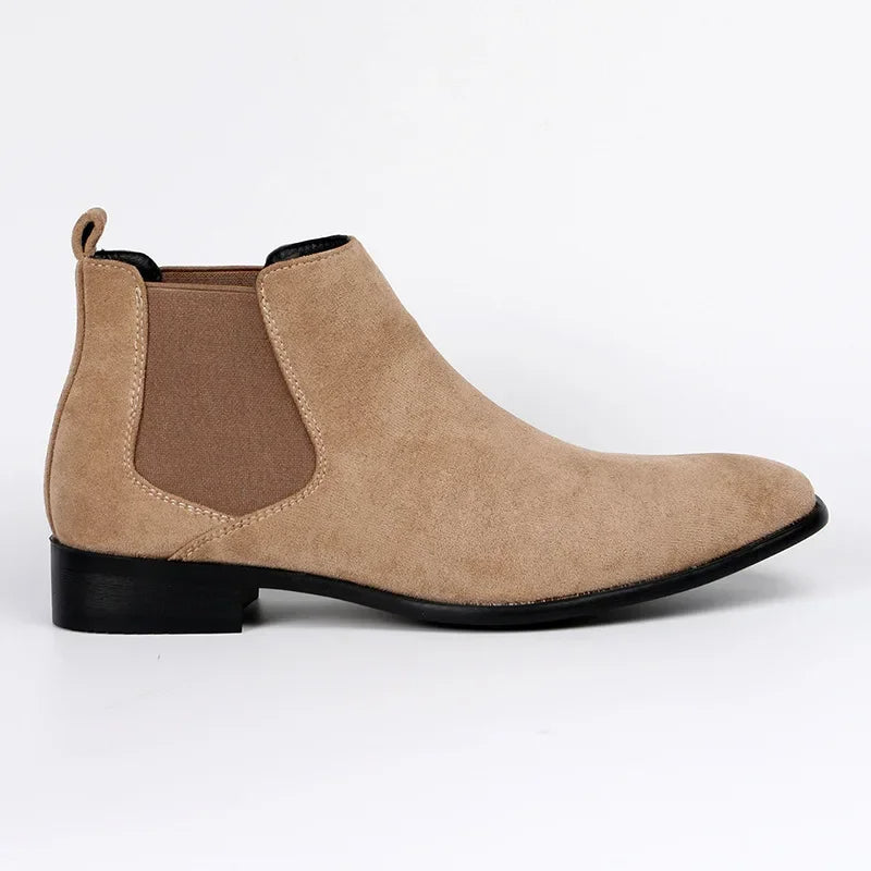 Chelsea Boots - Herren Schlupfstiefel aus Wildleder-HauteBerlin