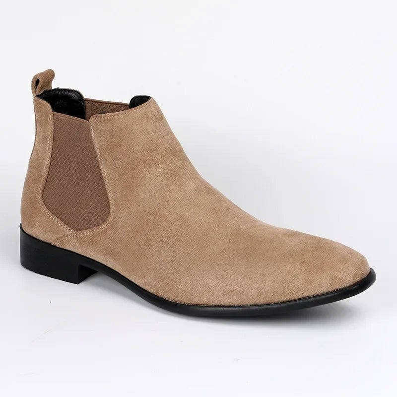 Chelsea Boots - Herren Schlupfstiefel aus Wildleder-HauteBerlin