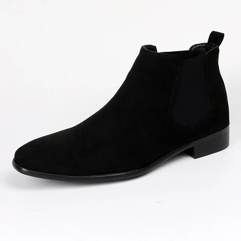 Chelsea Boots - Herren Schlupfstiefel aus Wildleder-HauteBerlin