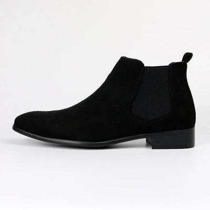 Chelsea Boots - Herren Schlupfstiefel aus Wildleder-HauteBerlin