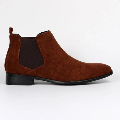 Chelsea Boots - Herren Schlupfstiefel aus Wildleder-HauteBerlin