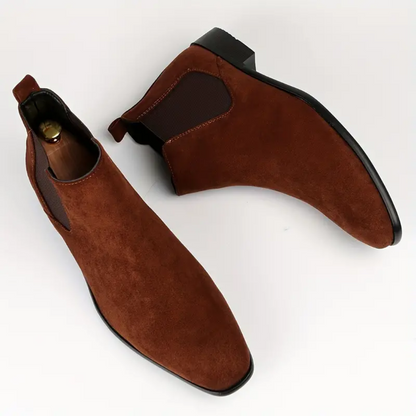 Chelsea Boots – Wildleder – Slipper – Stiefeletten – Herrenstiefel-HauteBerlin