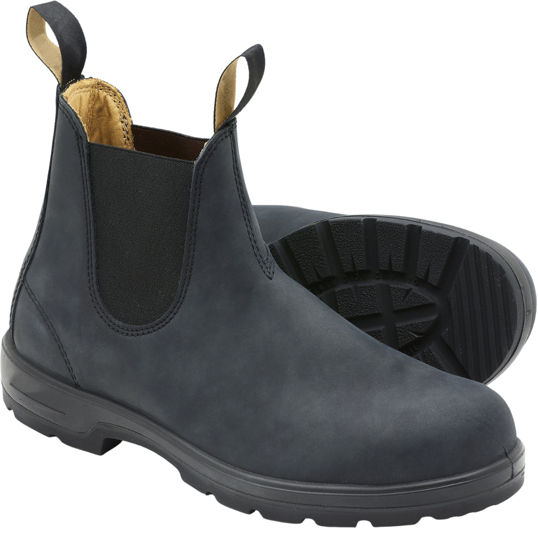 Chelsea-Stiefel – Schwarze Lederstiefel für Männer-HauteBerlin