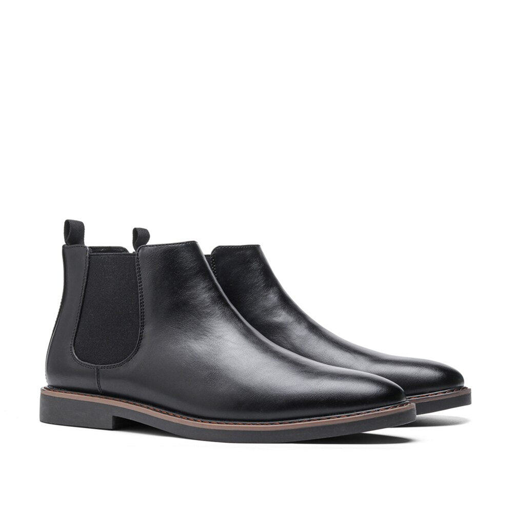 Chelsea-Stiefel | Slipper | Knöchelhoch | Lederstiefel | Herrenstiefel-HauteBerlin