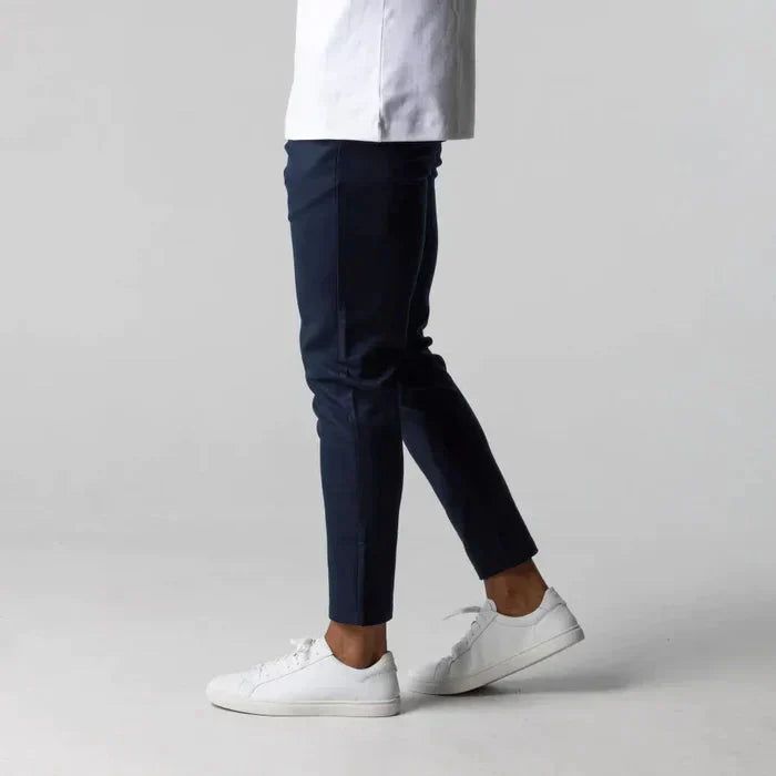 Chino-Hose | Elastische Taille | Stretch | Slim-Fit-Chinos | Herrenhose-HauteBerlin