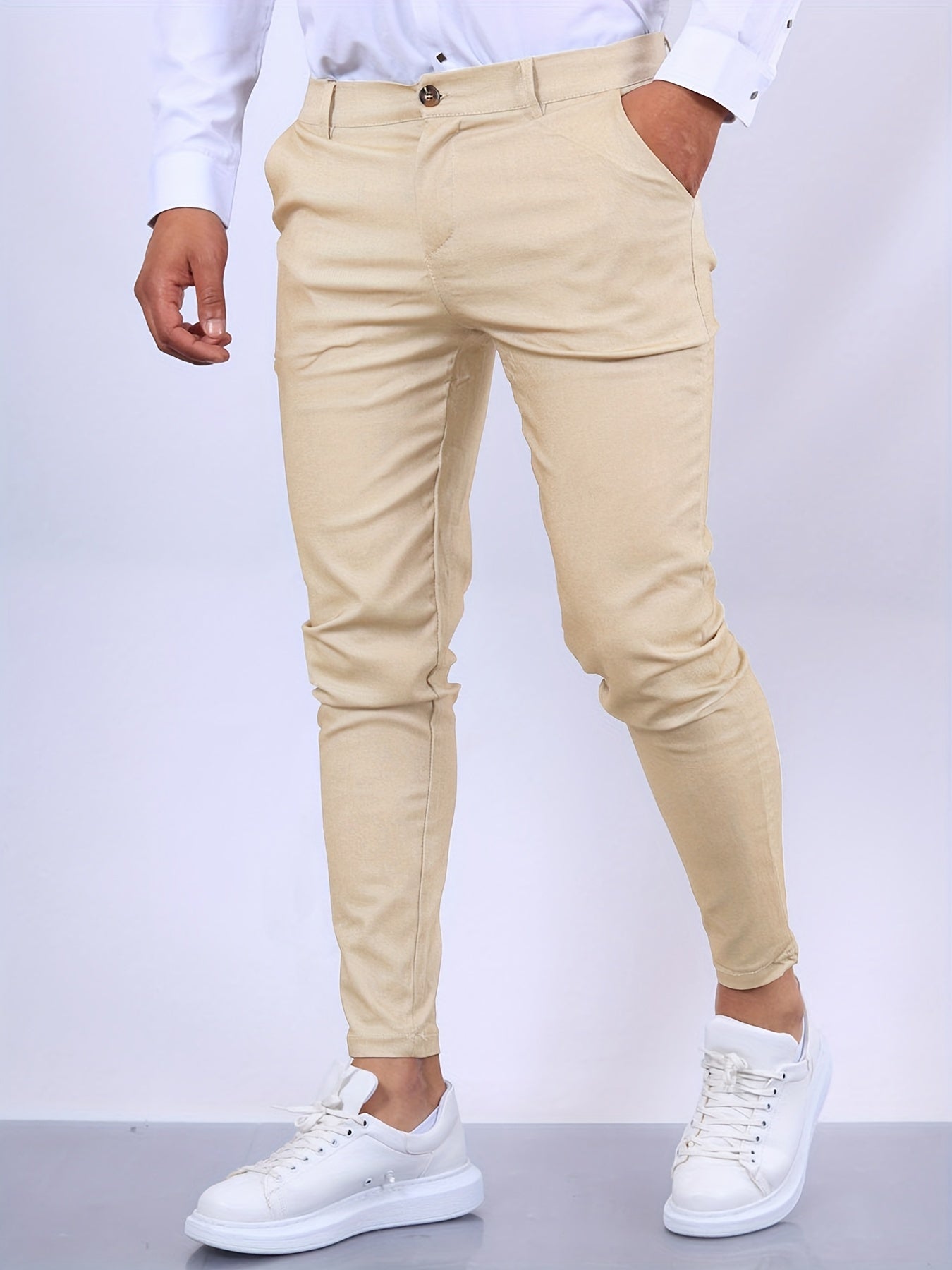 Chino-Hosen | Slim Fit | Business Casual | Skinny Chinos | Herrenhosen-HauteBerlin