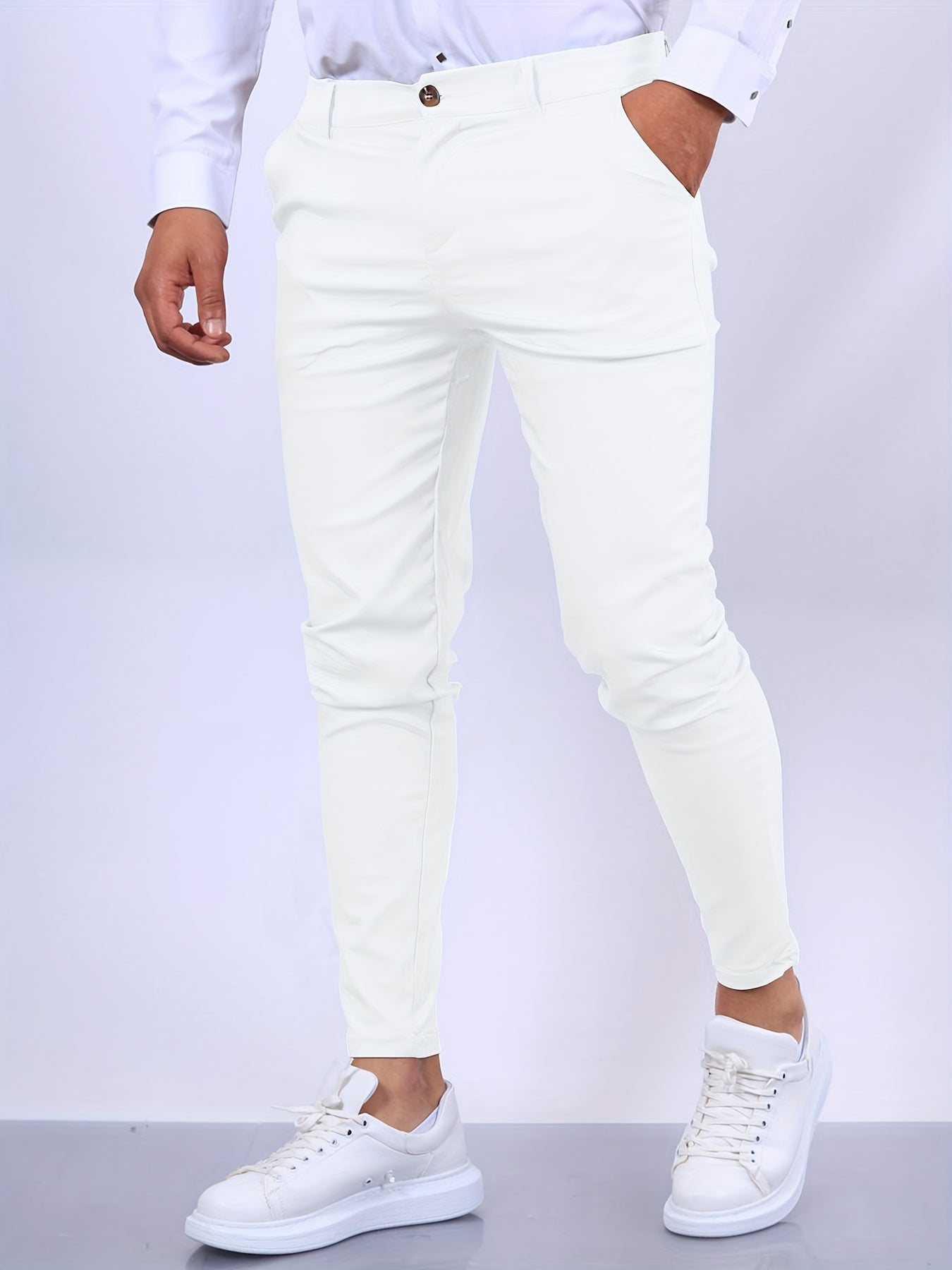 Chino-Hosen | Slim Fit | Business Casual | Skinny Chinos | Herrenhosen-HauteBerlin