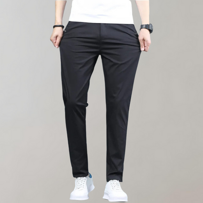 Chinos | Bequem | Elastische Taille | Stretch-Hose | Chino-Hose für Herren-HauteBerlin