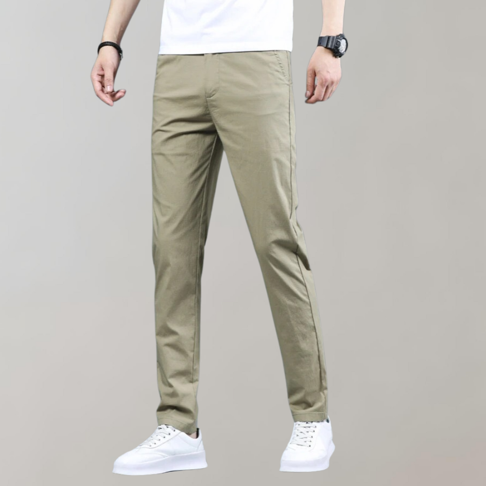 Chinos | Bequem | Elastische Taille | Stretch-Hose | Chino-Hose für Herren-HauteBerlin