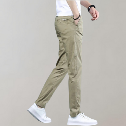 Chinos | Bequem | Elastische Taille | Stretch-Hose | Chino-Hose für Herren-HauteBerlin