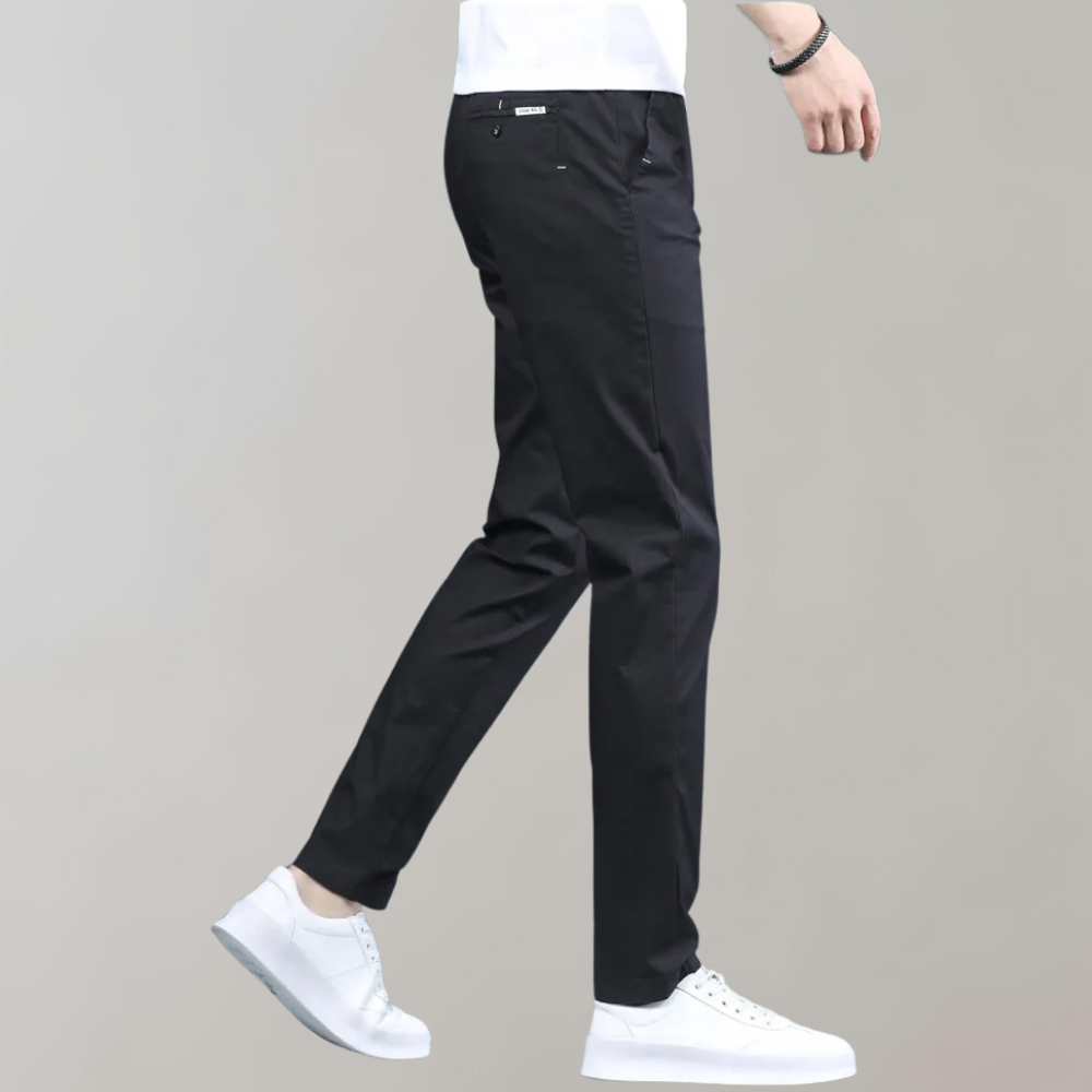 Chinos | Bequem | Elastische Taille | Stretch-Hose | Chino-Hose für Herren-HauteBerlin