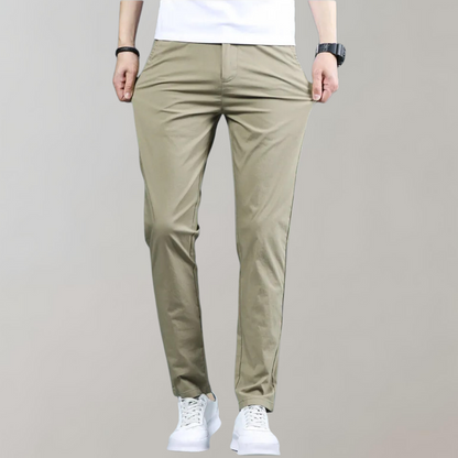 Chinos | Bequem | Elastische Taille | Stretch-Hose | Chino-Hose für Herren-HauteBerlin