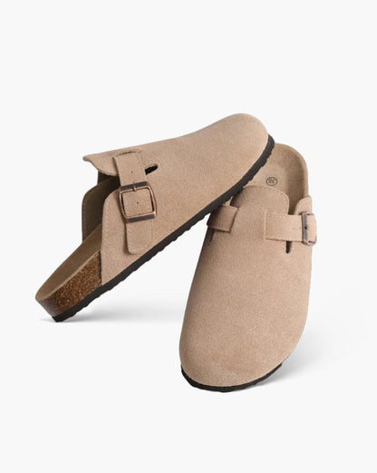 Clogs - Bequeme Herren Clogs aus Wildleder-HauteBerlin