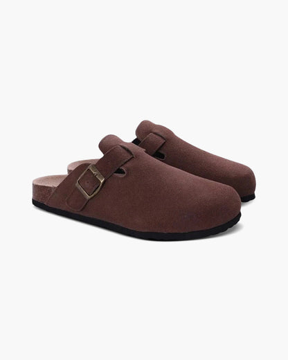 Clogs - Bequeme Herren Clogs aus Wildleder-HauteBerlin