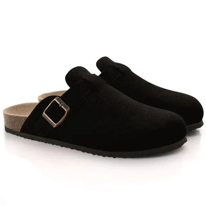 Clogs | Slip-On | Orthopädische | Wildleder Clogs | Herrenschuhe-HauteBerlin