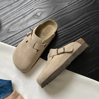Clogs – Slipper – Wildleder – Pantoletten – Herrenschuhe-HauteBerlin