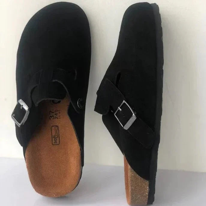 Clogs – Slipper – Wildleder – Pantoletten – Herrenschuhe-HauteBerlin