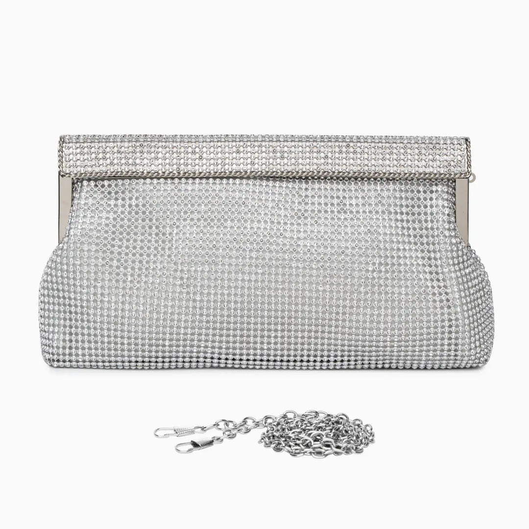 Clutch Bag - Kleine funkelnde Glitzer-Abendtasche-HauteBerlin