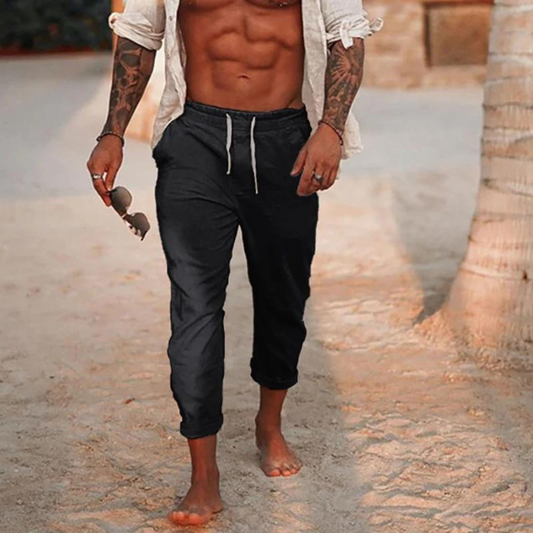 Coole Leinenhose für Männer-HauteBerlin