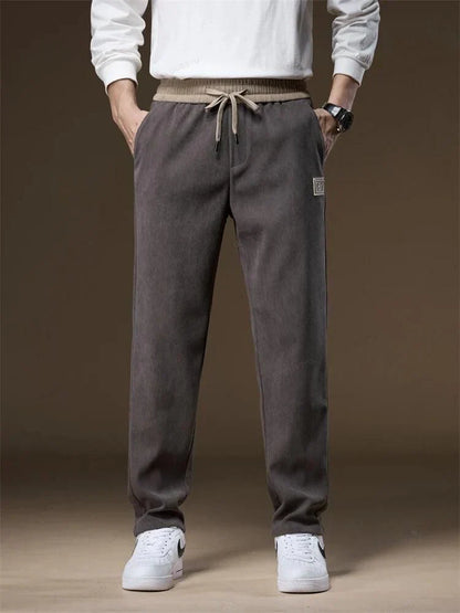 Cordhose - Kordelzug - Gerades Bein - Jogginghose - Herren Jogger-HauteBerlin