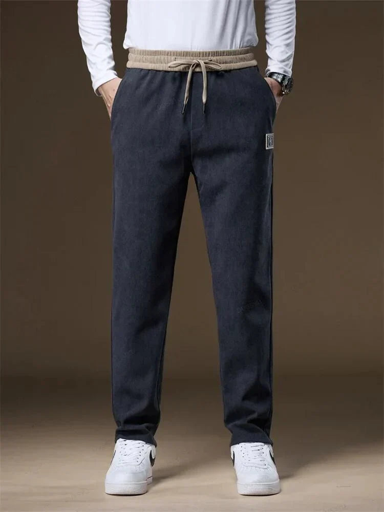 Cordhose - Kordelzug - Gerades Bein - Jogginghose - Herren Jogger-HauteBerlin