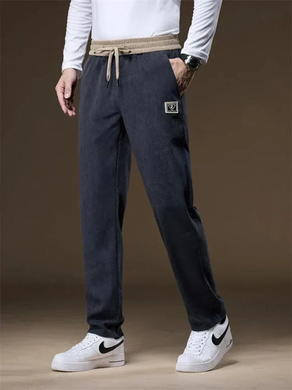 Cordhose - Kordelzug - Gerades Bein - Jogginghose - Herren Jogger-HauteBerlin