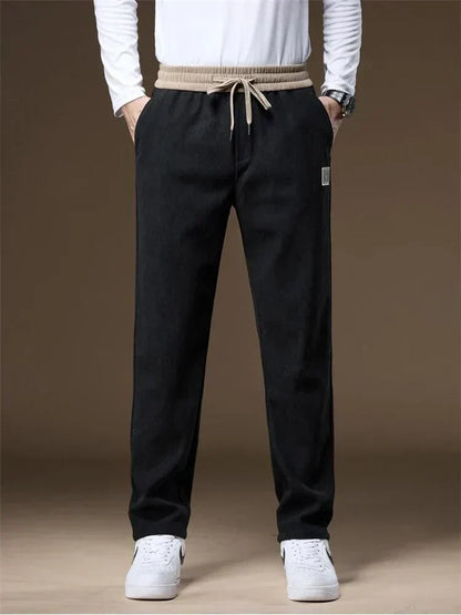 Cordhose - Kordelzug - Gerades Bein - Jogginghose - Herren Jogger-HauteBerlin