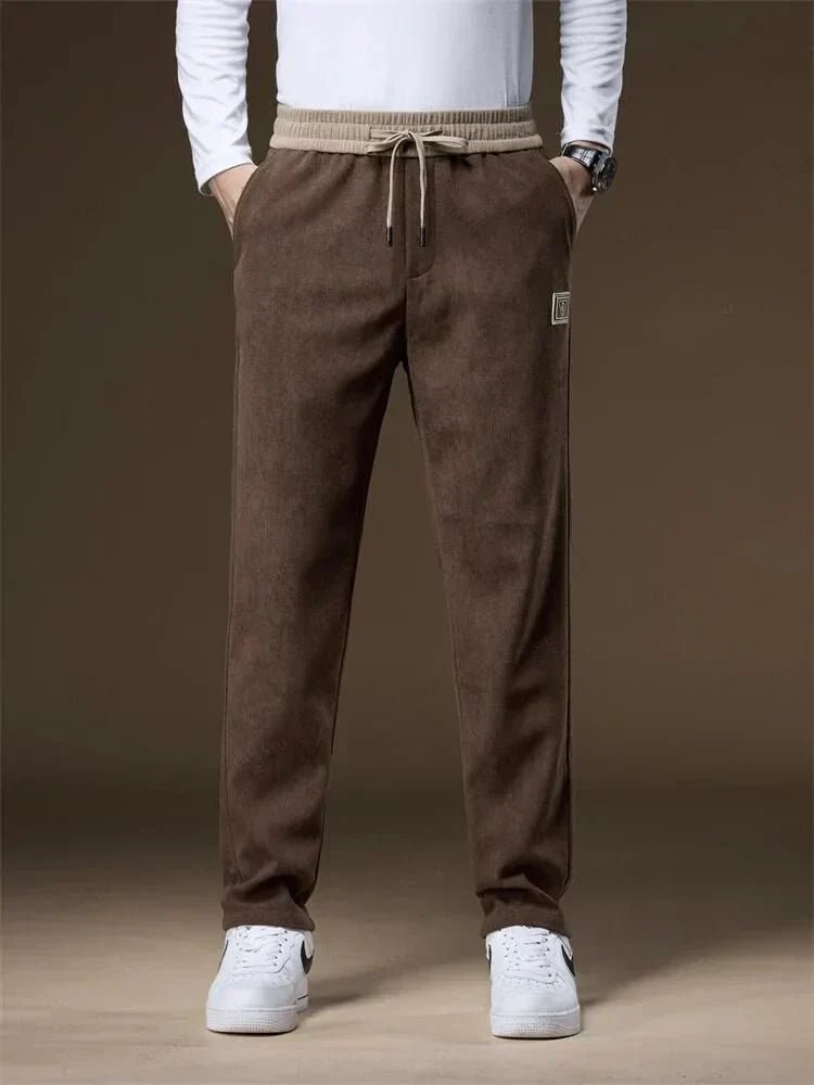 Cordhose - Kordelzug - Gerades Bein - Jogginghose - Herren Jogger-HauteBerlin