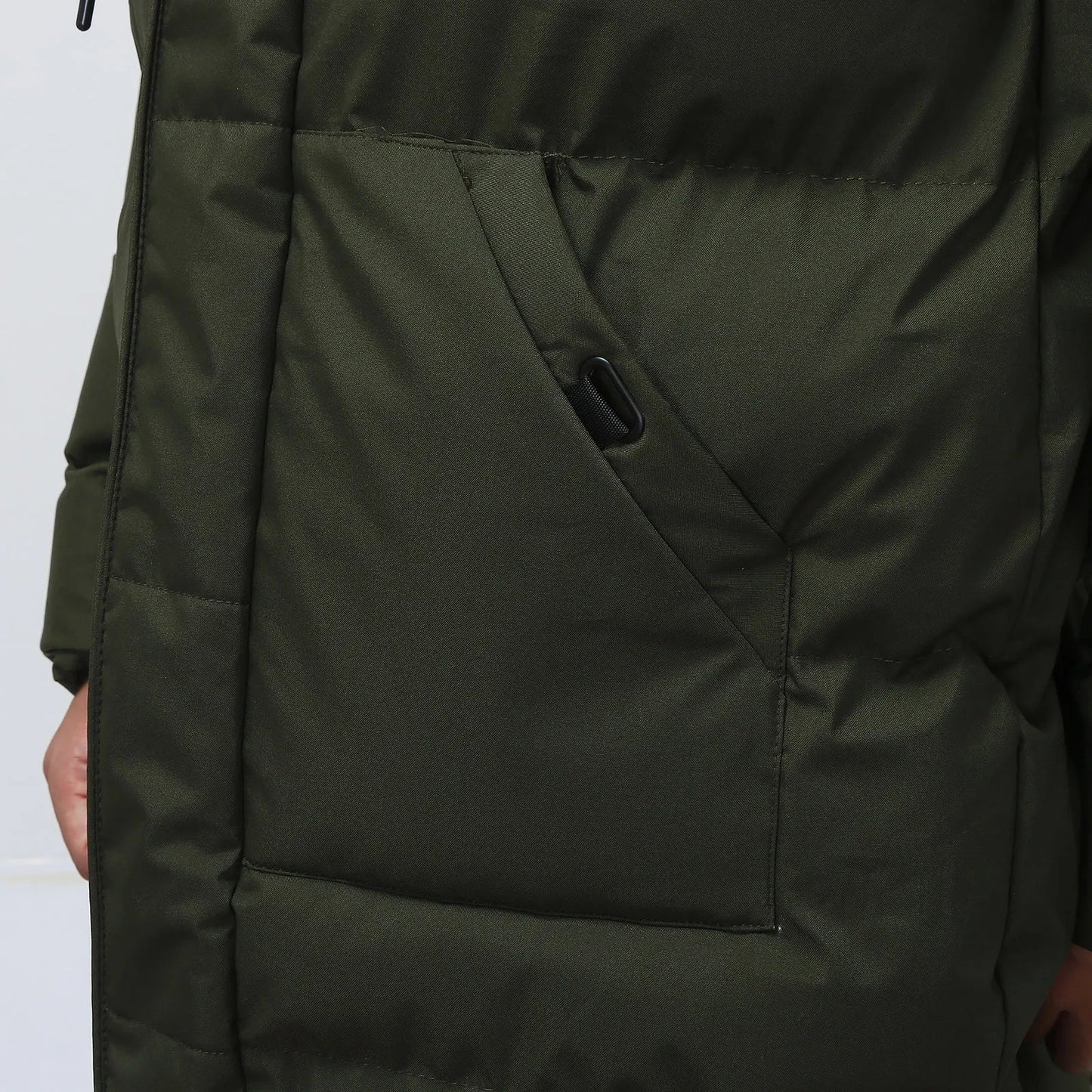 Daunenjacke | Warm | Mit Kapuze | Lange Daunenjacke | Wintermantel für Herren-HauteBerlin