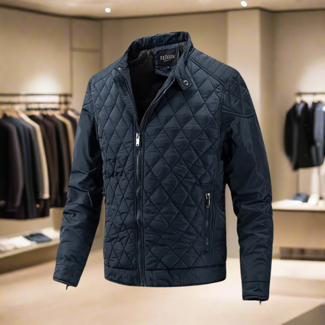 Daunenjacke - wattiert - leicht - Winterjacke - Herren Steppjacke-HauteBerlin