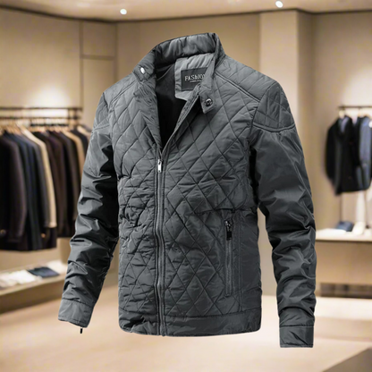 Daunenjacke - wattiert - leicht - Winterjacke - Herren Steppjacke-HauteBerlin