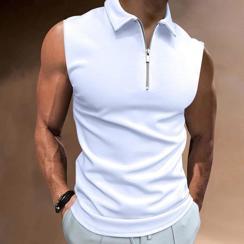 Dennis - Das Halfzipper Tank-Top-HauteBerlin