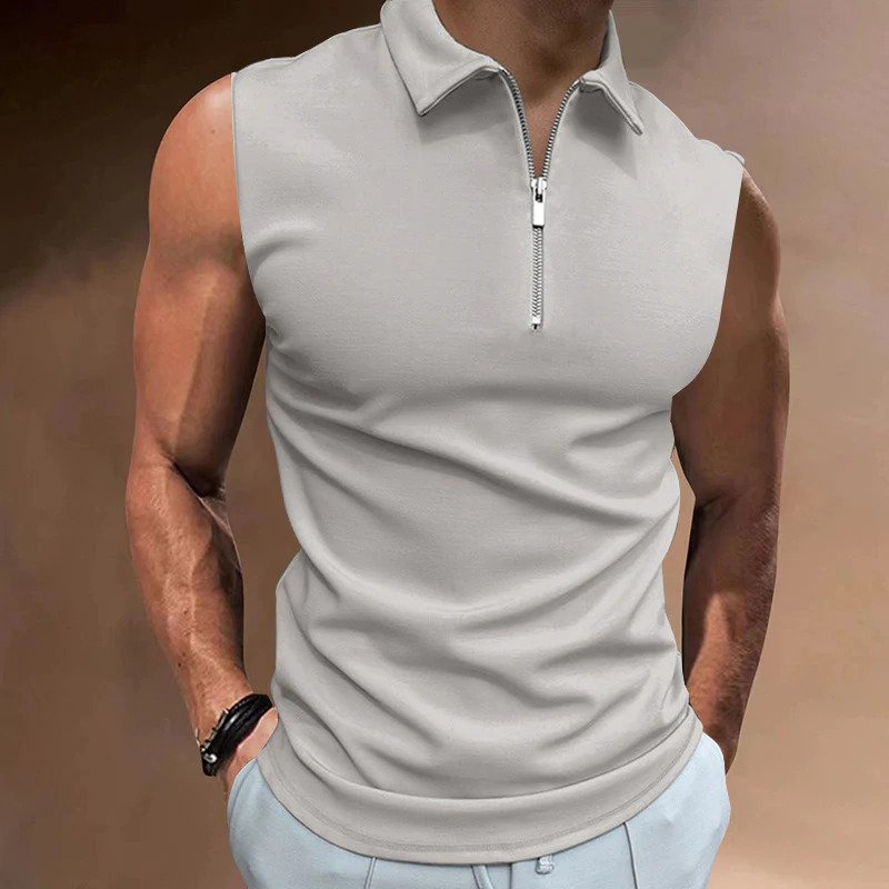 Dennis - Das Halfzipper Tank-Top-HauteBerlin