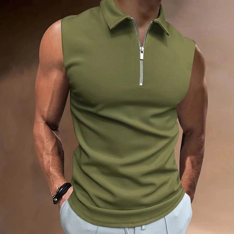 Dennis - Das Halfzipper Tank-Top-HauteBerlin