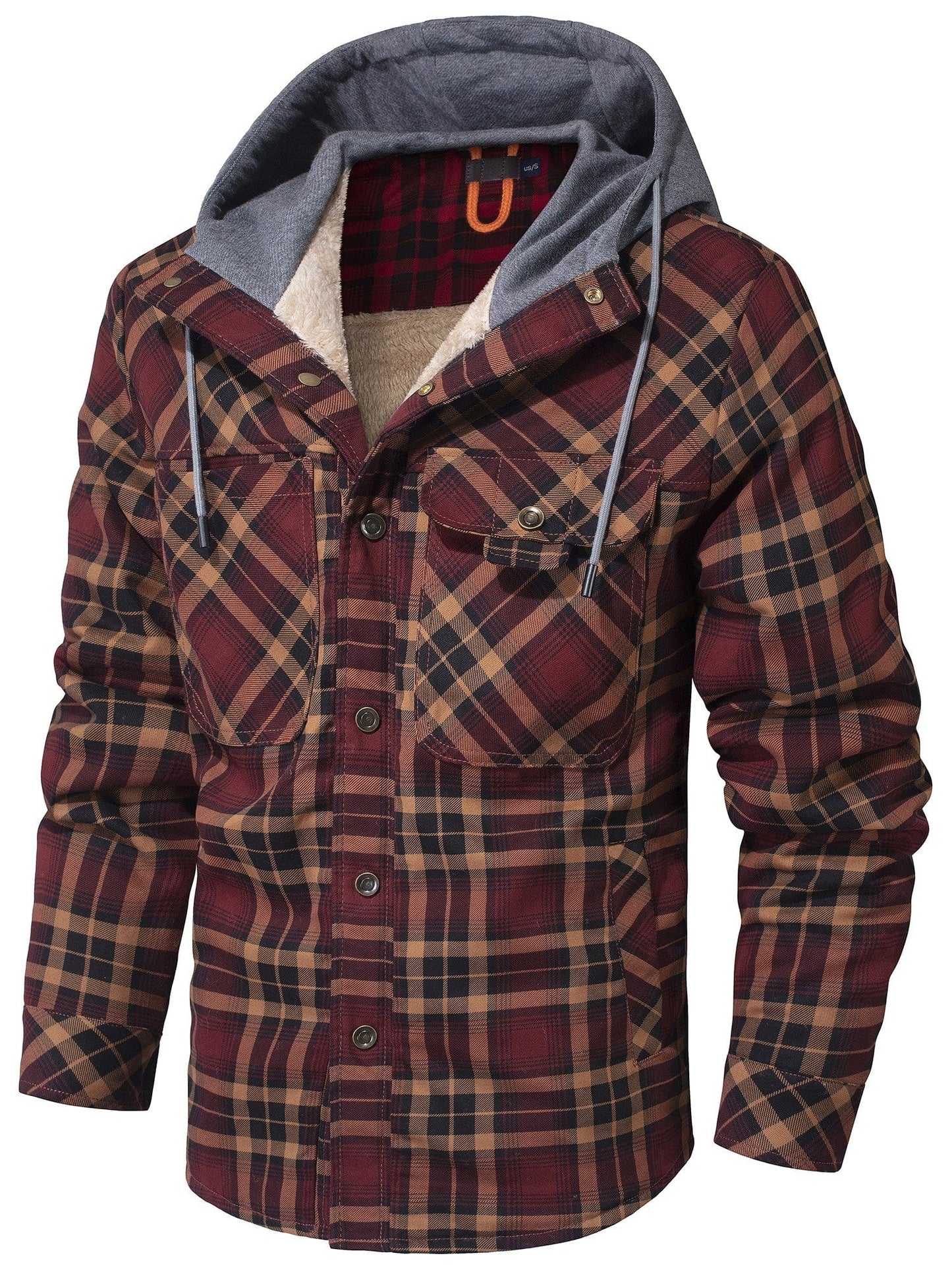 Flanelljacke | Kapuzenjacke | Karojacke | Fleecejacke | Winterjacke für Herren-HauteBerlin