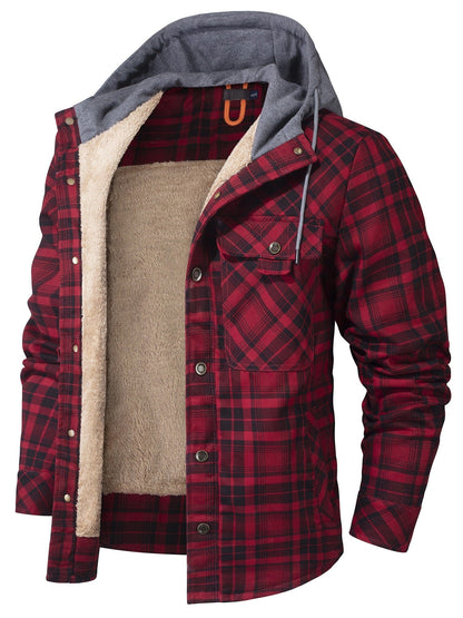 Flanelljacke | Kapuzenjacke | Karojacke | Fleecejacke | Winterjacke für Herren-HauteBerlin