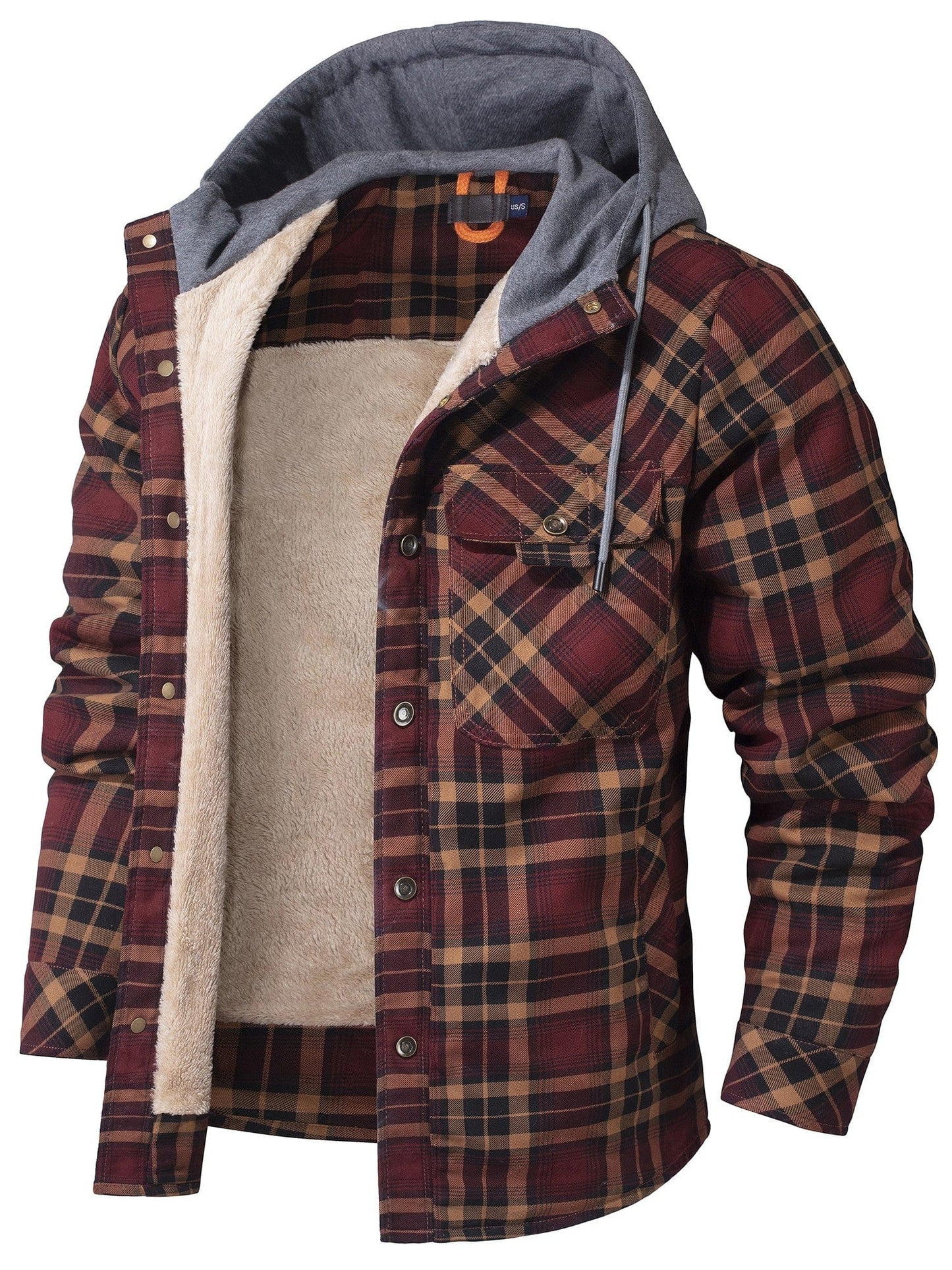 Flanelljacke | Kapuzenjacke | Karojacke | Fleecejacke | Winterjacke für Herren-HauteBerlin