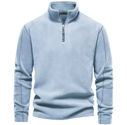 Fleece-Pullover | Half-Zip | Warm | Quarter-Zip-Fleece | Herren-Fleece-HauteBerlin
