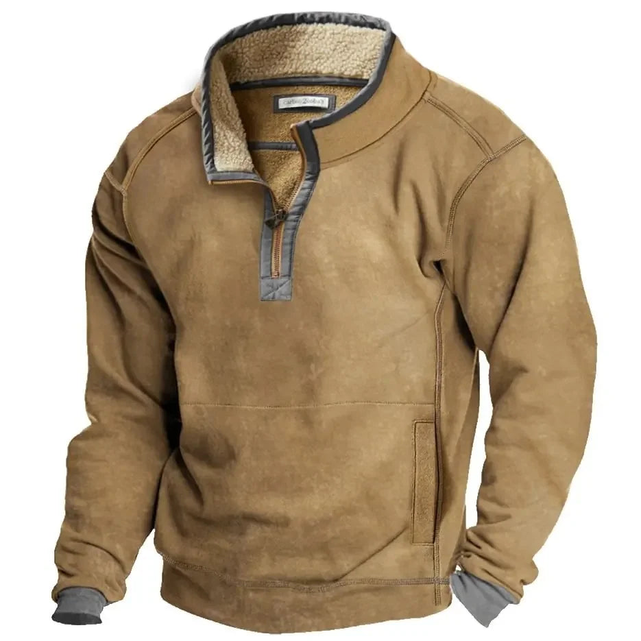 Fleece Pullover | Quarter Zip | Half Zip | Fleece Pullover | Herren Winterbekleidung-HauteBerlin