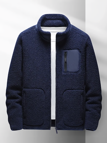 Fleecejacke | Zip-Up | Warm | Full Zip Fleece | Herren Fleece-HauteBerlin