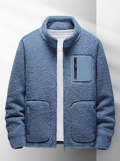 Fleecejacke | Zip-Up | Warm | Full Zip Fleece | Herren Fleece-HauteBerlin