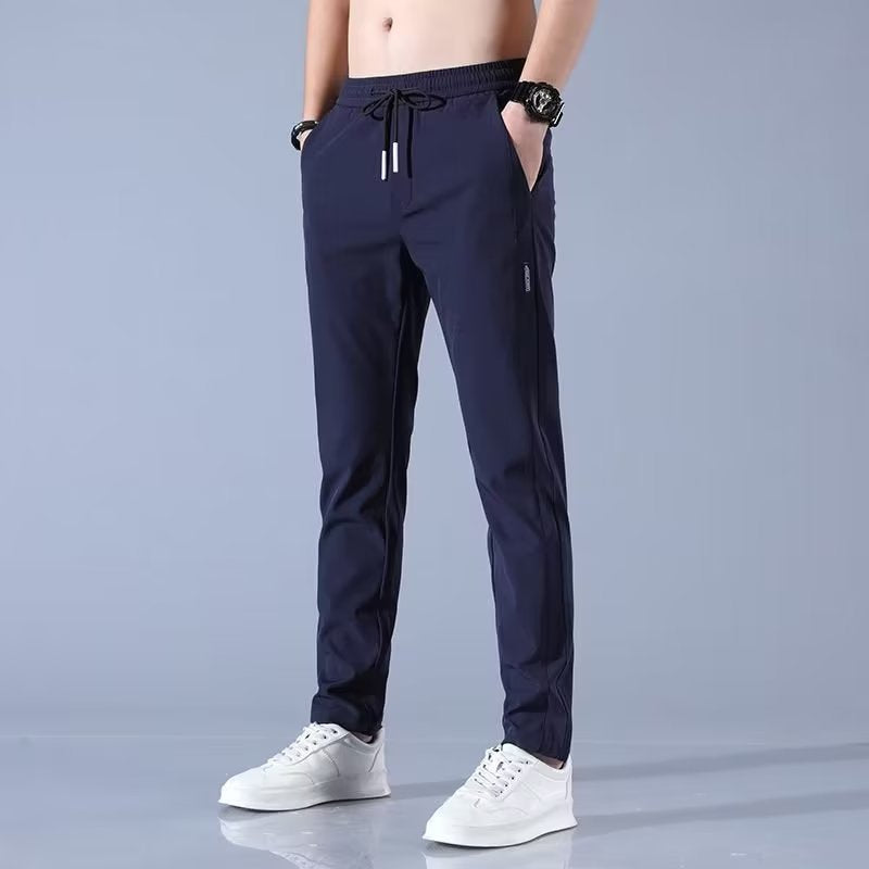 Golf Männer Lange Hosen-Marineblau-XS-HauteBerlin