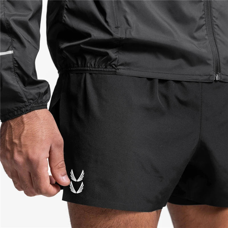 Gym Shorts | Drawstring | 2-in-1 | Sport Shorts | Herren Laufshorts-HauteBerlin