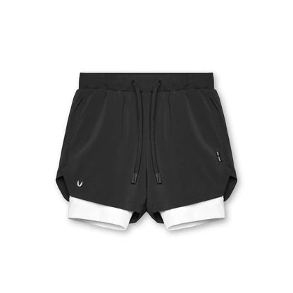 Gym Shorts | Drawstring | 2-in-1 | Sport Shorts | Herren Laufshorts-HauteBerlin