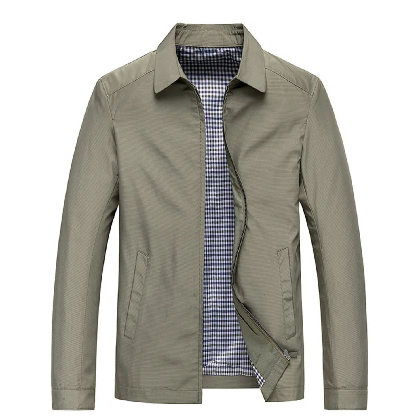 Harrington Jacke - Zip-Up - Winddicht - Leichte Jacke - Herrenjacken-HauteBerlin