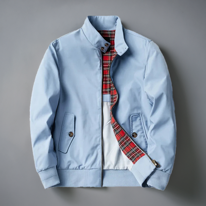 Harrington-Jacke | mit Reißverschluss | Herbst | Bomberjacke | Herrenjacke-HauteBerlin