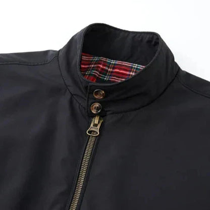 Harrington-Jacke | mit Reißverschluss | Herbst | Bomberjacke | Herrenjacke-HauteBerlin