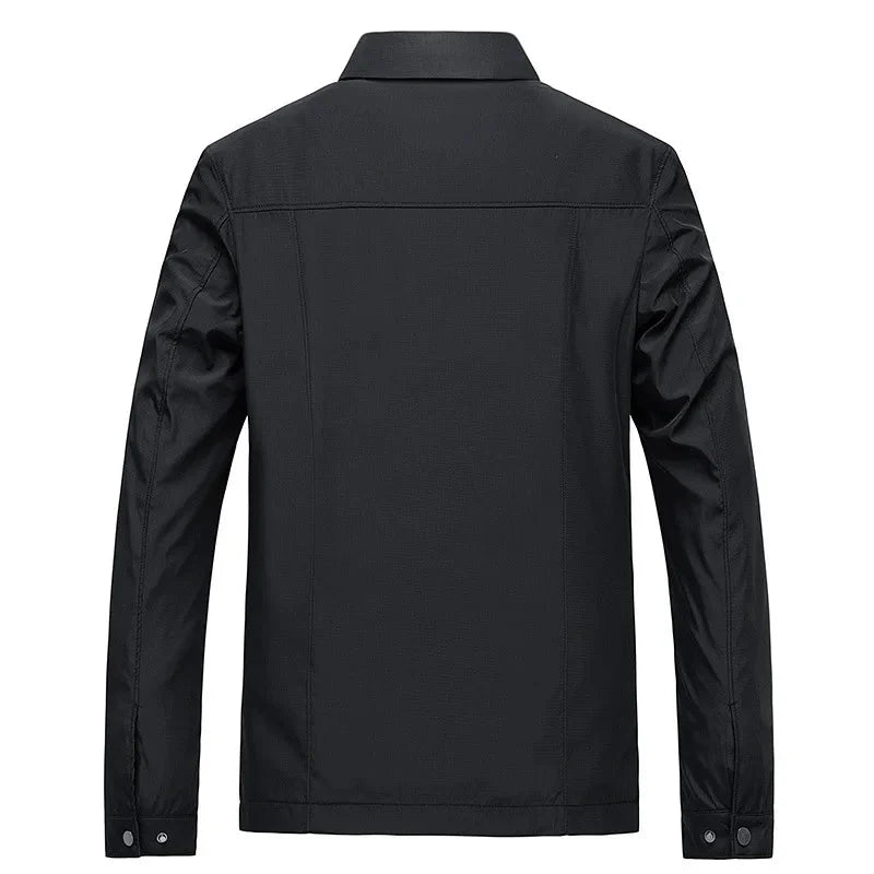 Harrington-Jacke – wasserdichte, winddichte Herbstjacke für Herren mit Reißverschluss-HauteBerlin