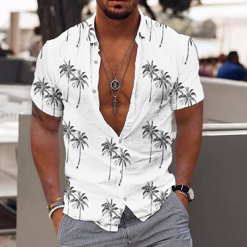 Hawaiihemd | Kurzarmhemd | Polohemd | Herren-Sommerhemd-HauteBerlin