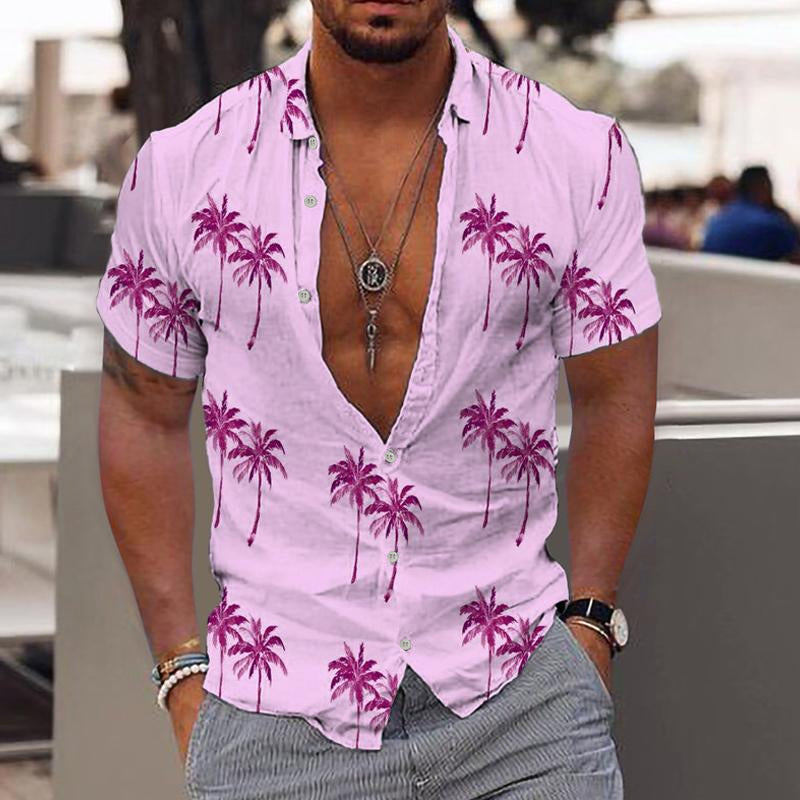 Hawaiihemd | Kurzarmhemd | Polohemd | Herren-Sommerhemd-HauteBerlin